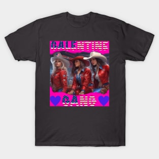 Galentines gang American party girls T-Shirt